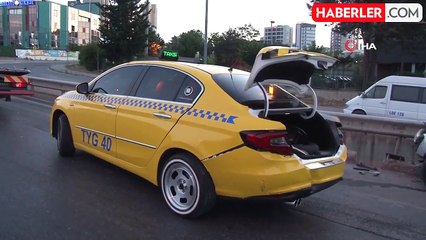 Kartal'da direksiyon başında uyuyan sürücü 2 araca çarptı: 2'si çocuk 7 yaralı