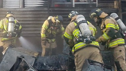 천안 중고 가전 판매장 불...7백만 원 피해 / YTN