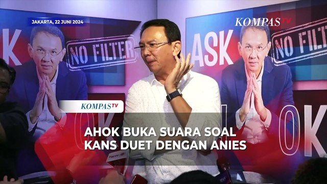 Ahok Buka Suara Terkait Kans Dirinya Duet dengan Anies Baswedan pada Pilkada Jakarta 2024
