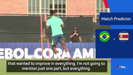 Download Video: Brazil's Rodrygo says therapy has helped him after World Cup penalty miss