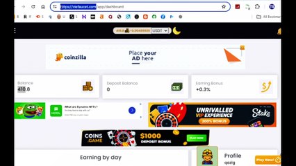 Earn Bitcoin Free | Online earning without investment | How to make money online from VieFaucet