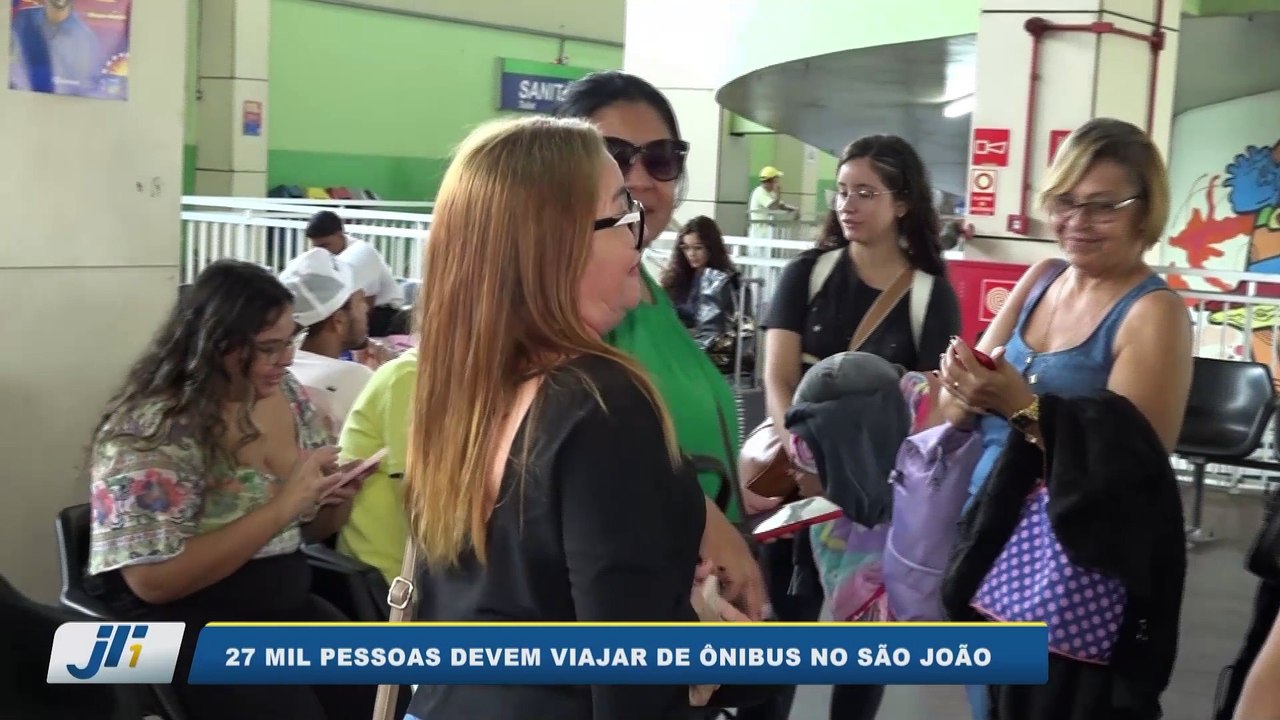 27 Mil pessoas devem viajar de ônibus no São João