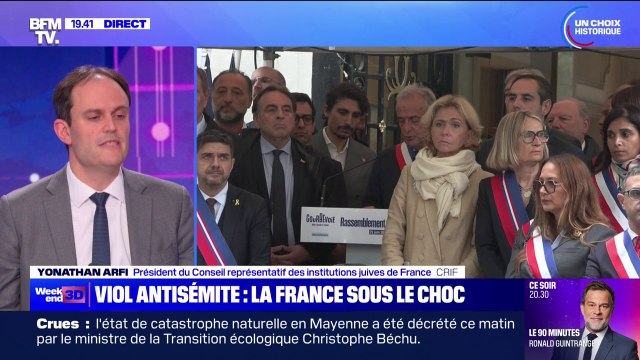 Yonathan Arfi (président du CRIF): Je regrette que certains s'arrêtent à la dénonciation théorique de l'antisémitisme, mais n'aillent pas jusqu'à dénoncer clairement les antisémites et les courants qui les portent