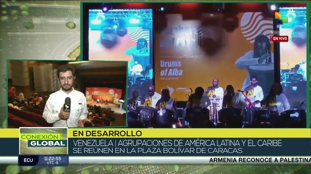 ¡Venezuela baila con ritmo! Encuentro de los tambores del Alba 2024