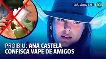 Ana Castela proíbe amigos de usarem cigarro eletrônico