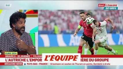 Foot - Euro 2024 : L'Autriche vient à bout de la Pologne