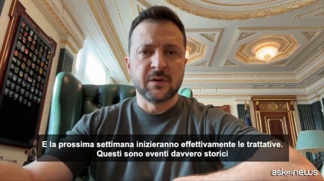 Zelensky: l'Ue pronta a negoziati per l'adesione dell'Ucraina