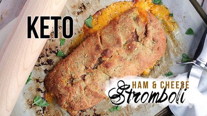 Keto Recipe - Ham and Cheese Stromboli 2024 - 2025