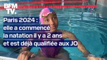 Maesha, 17 ans, a commencé la natation il y a seulement deux ans et participera aux JO