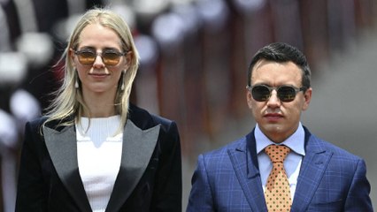 "Di a luz en la época en la que mi esposo decretó un conflicto armado en Ecuador": Lavinia Valbonesi