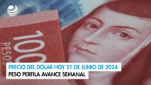 Precio del dólar hoy 21 de junio de 2024: Peso perfila avance semanal