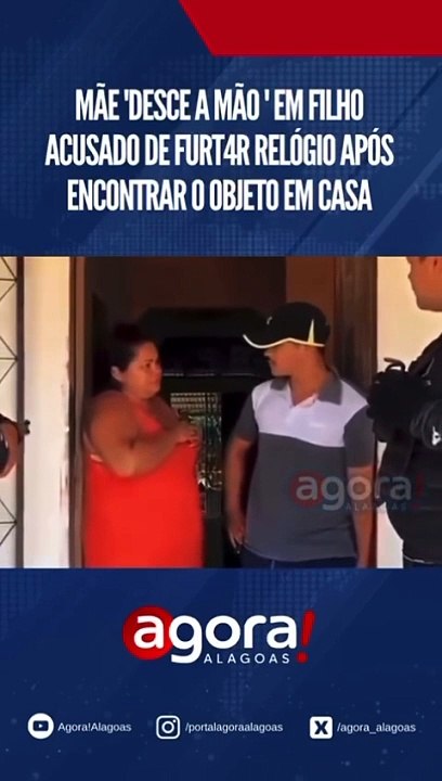 MÃE 'DESCE A MÃO' EM FILHO ACUSADO DE FURT4R RELÓGIO APÓS ENCONTRAR O OBJETO EM CASA