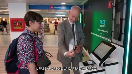 A Milano Linate l’imbarco in aereo con solo il proprio volto