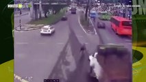Vídeo brutal de volqueta que arrolló a ciclista en Bogotá