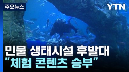 민물 생태시설 후발대 '충주'...“체험 콘텐츠 승부” / YTN