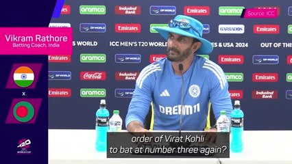 Rathore insistent that Kohli will continue to open for India