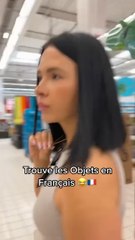 Trouve les objets en français 