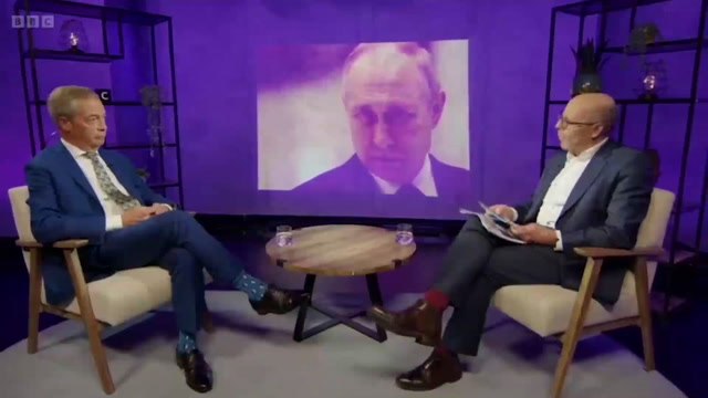 Nigel Farage tells BBC that West provoked Ukraine war