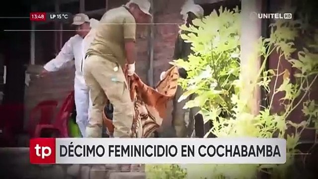 Cochabamba: Autor confeso de feminicidio decidió ir por un proceso ordinario y juez determinó detención preventiva