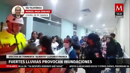 "Hemos trasladado a 37 menores a un nuevo hospital": Manuel Maza, PC Oaxaca