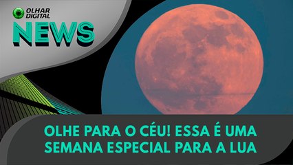 Ao vivo | Olhe para o céu! Essa é uma semana especial para a Lua | 21/06/2024 | #OlharDigital