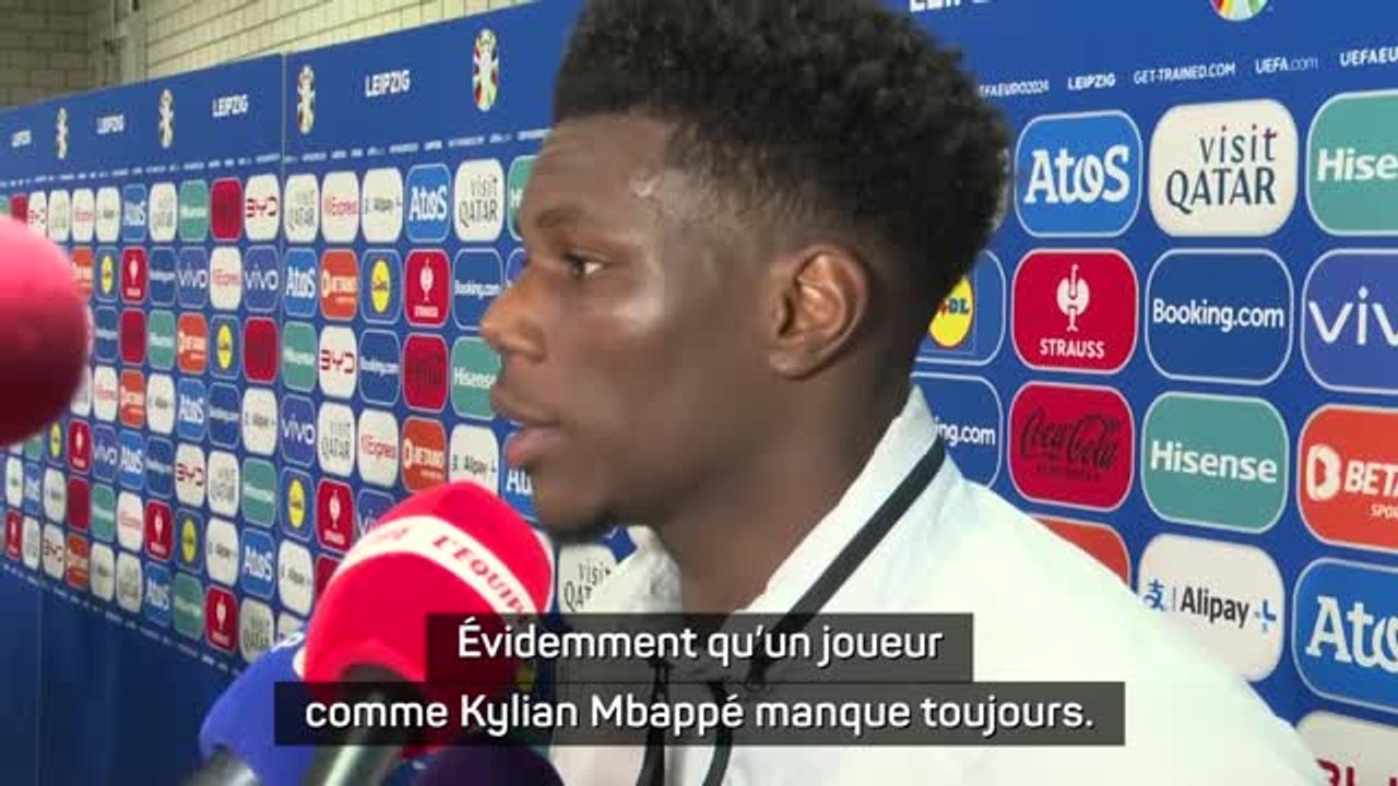 Bleus - Tchouaméni : "Évidemment qu'un joueur comme Mbappé manque toujours"
