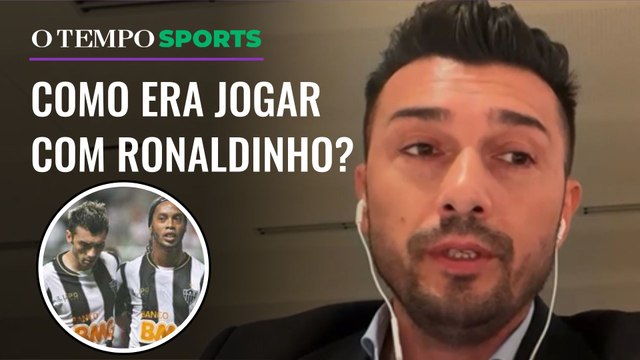 Dátolo conta Bastidores com Ronaldinho no Galo: Ele me chamou pra ficar do lado dele