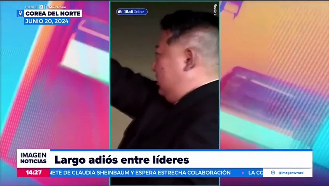 VIDEO: Emotiva despedida entre líderes