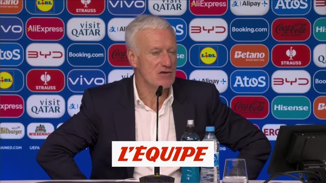 Deschamps : «Kanté ne fait pas que courir» - Euro 2024 - Bleus