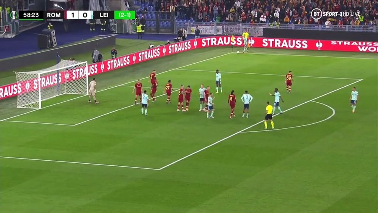 AS Roma vs. Leicester City 2021/22 - 2.Half