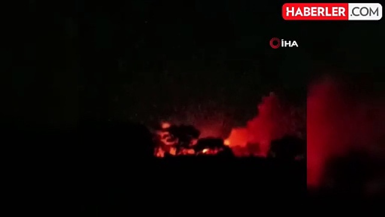 Bayramiç'teki orman yangını kontrol altına alındı