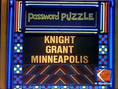 Password Plus (Ep. 310) (3-14-1980) (All Star Week) (Carol Burnett/Vicki Lawrence vs. McLean Stevenson/Joanna Gleason) (Day 5)