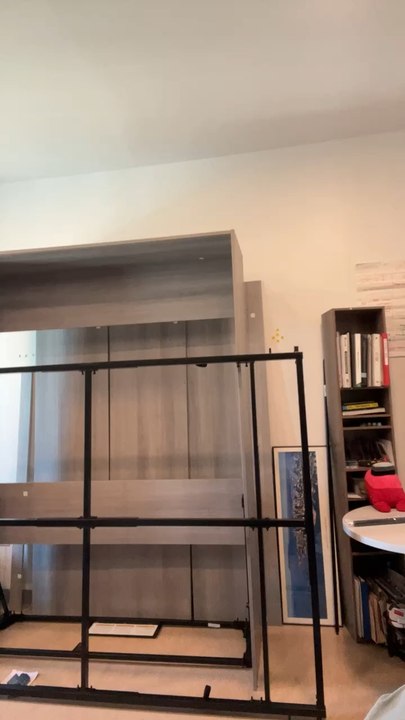 Installed: Mutphy Bed Frame  Pt3