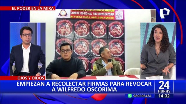 Wilfredo Oscorima: inician recolección de firmas para revocatoria de gobernador regional de Ayacucho