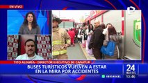 Tito Alegría critica falta de fiscalización tras accidente de bus panorámico