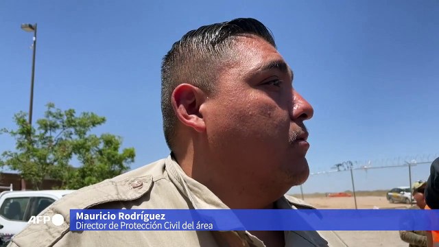 Migrantes suman otra penuria en su camino a EEUU: el calor extremo