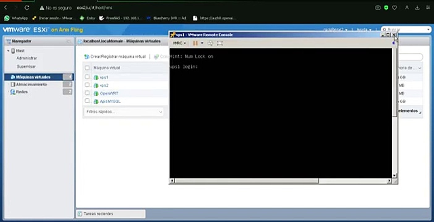 Proyecto mini servidor ESXI 7 sobre Rraspberripy 4B
