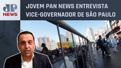 Ramuth sobre grades na Cracolândia: “Moradores estão satisfeitos com mais essa ação”
