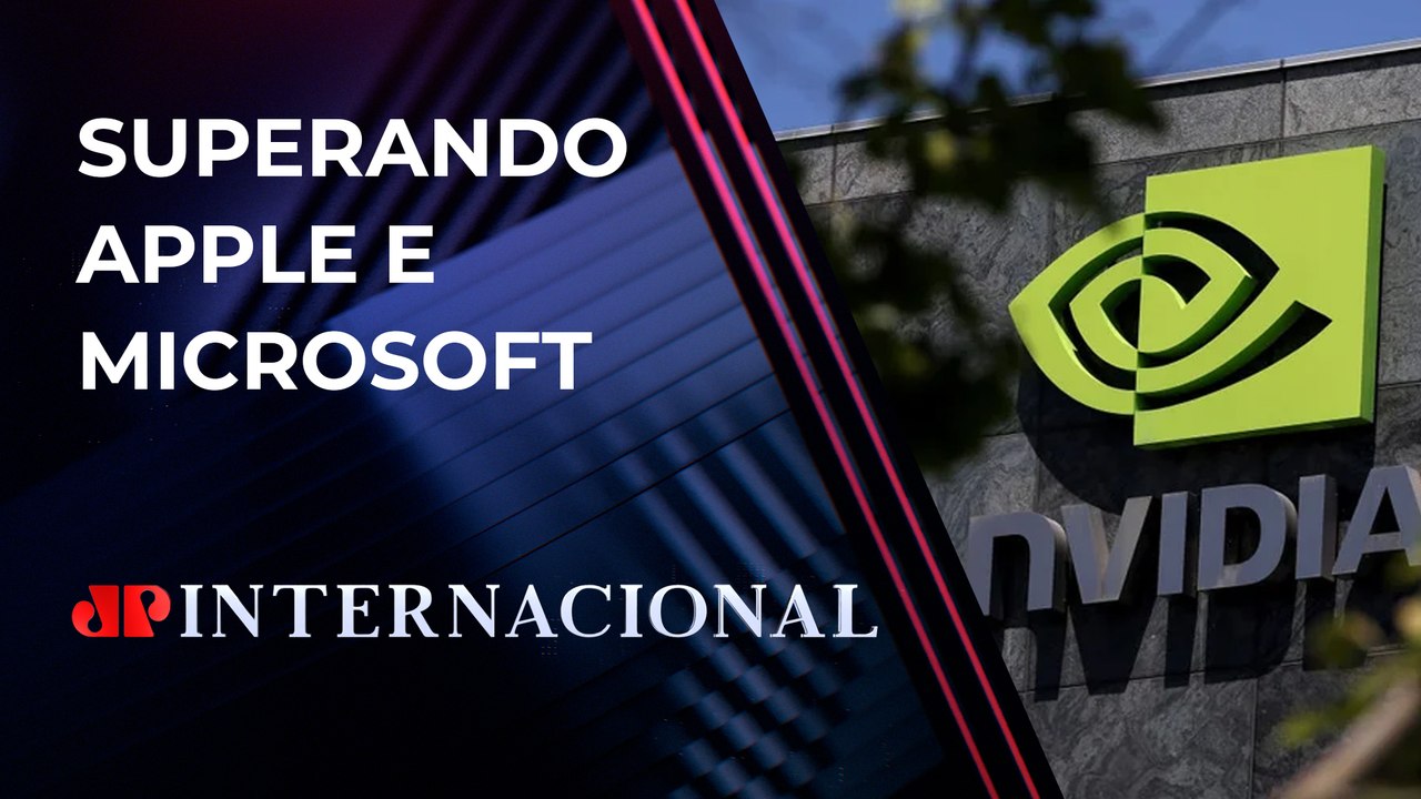 Nvidia se torna empresa mais valiosa do mundo | JP INTERNACIONAL