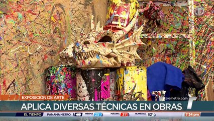 Artista panameño Eduardo Navarro presenta su nueva obra