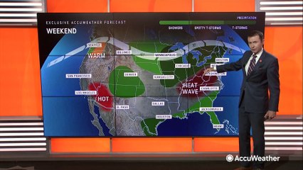 Download Video: Rounds of severe thunderstorms continue across the Northeast and the Rockies this weekend