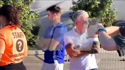 El incómodo momento que pasó Antonela Roccuzzo antes del partido de la Selección