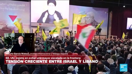 Alberto García Watson: 'Líbano se estaría acercando a una situación similar a la de Gaza'