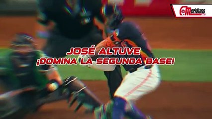José Altuve ¡Domina la segunda base!