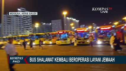 Pasca Puncak Haji, Bus Shalawat Kembali Beroperasi Layani Jemaah