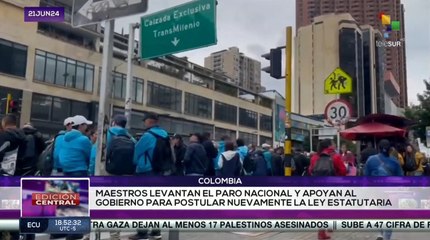 Educadores manifiestan respaldo al pdte. Gustavo Petro