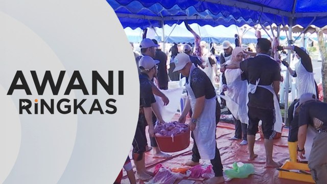 AWANI Ringkas: Agihan daging korban | Cuaca panas melampau