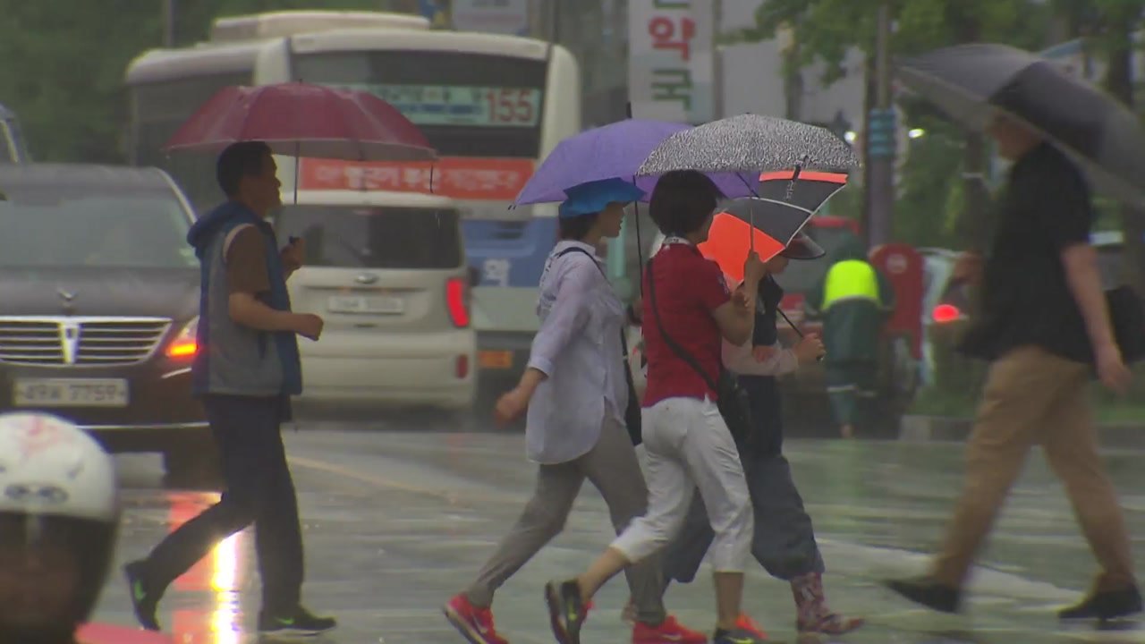 [날씨] 주말 전국 비...남부 150mm↑ 세찬 장맛비 / YTN