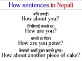 How sentences in Nepali and English #sentences #how #in #englishwords #spokenword