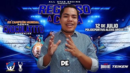 All Star Boxing ofrece más detalles de la cartelera de retorno de Román González